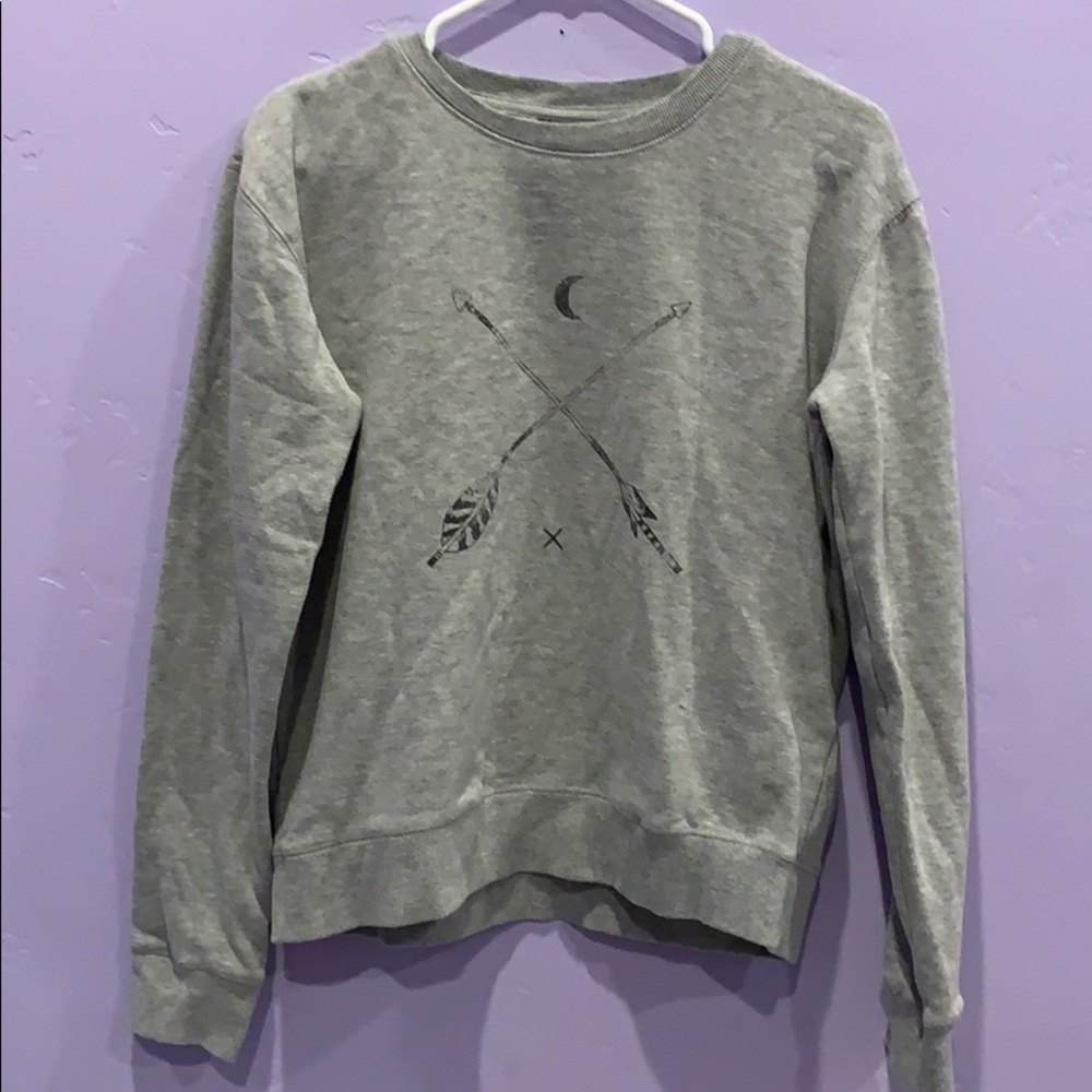 Gray Cotton On Sweatshirt